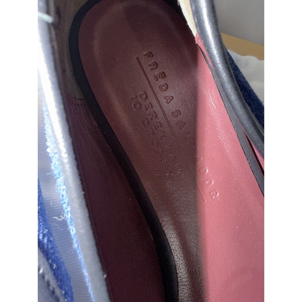 Freda Salvador Jada Ballet Flats Indigo Denim Sz 7 S - Picture 5 of 8
